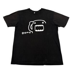 Domo Kun Anime Tee Shirt Grunge Y2K Size Medium